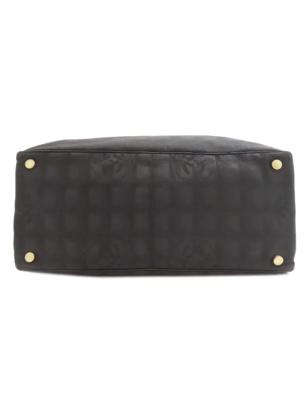 Chanel New Travel Line MM Tote Nylon Jacquard